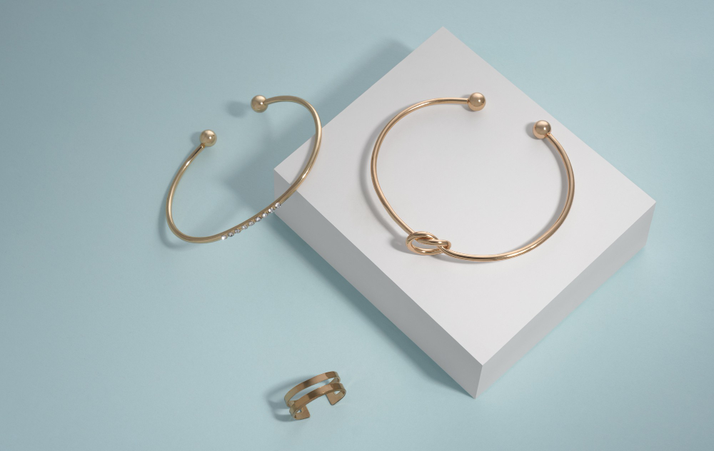 1023 wrap sterling bracelet for women - Görsel 1